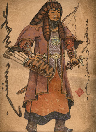 Чигисхан, ещё один средневековый в кавычках рисунок